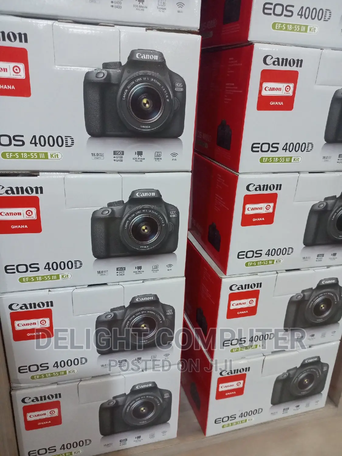 Canon Eos 4000d DSLR Camera 18.55mm Lens