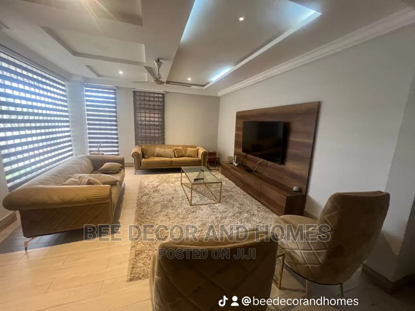 Furnished 4bdrm House in Bee Decor And Homes, Old Ashomang for rent