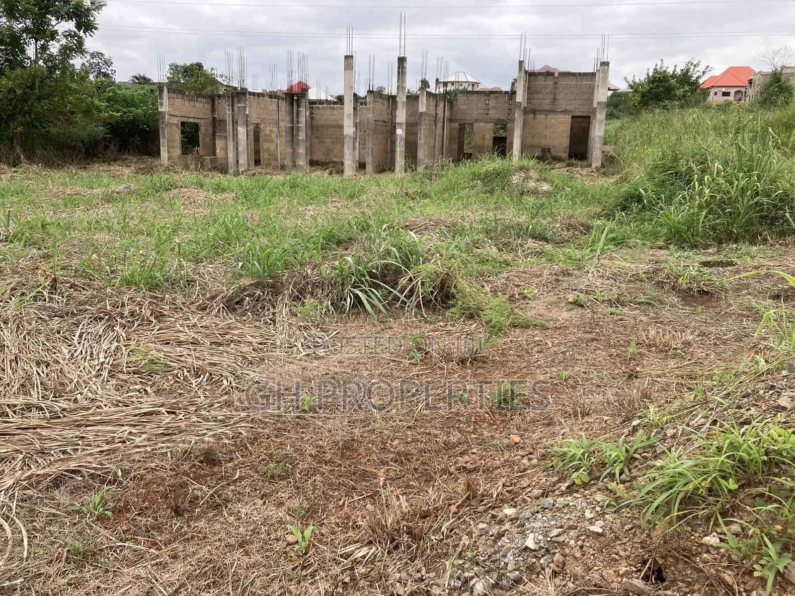 Three Plots for Sale at Ahodwo to Trede Main Road.