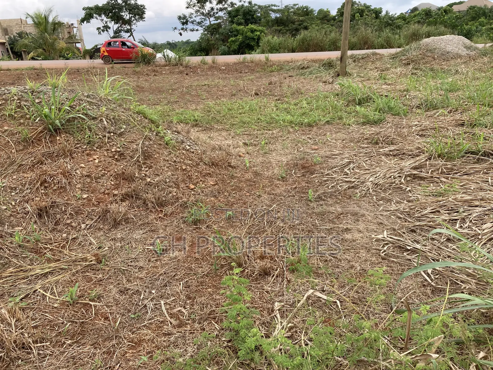 Three Plots for Sale at Ahodwo to Trede Main Road.