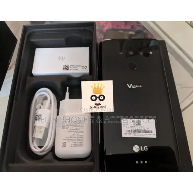 New LG V50S Thinq 256 GB Black