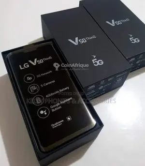 New LG V50 ThinQ 128 GB Black