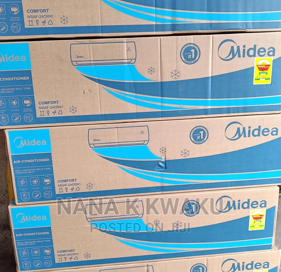 R410 Gas Midea 2.5hp Split Air Condition
