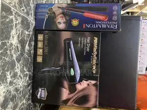 Hand Dryer With Straightener
