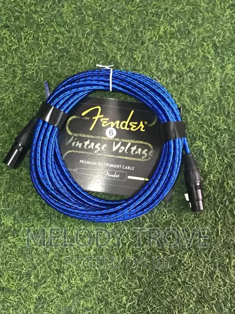 Fender XLR Cable (Canon to Canon) 6meters