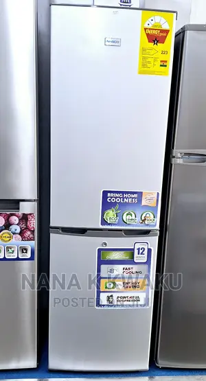 Nasd2-24 Nasco_200litres Double Door Fridge/Bottom Freezer