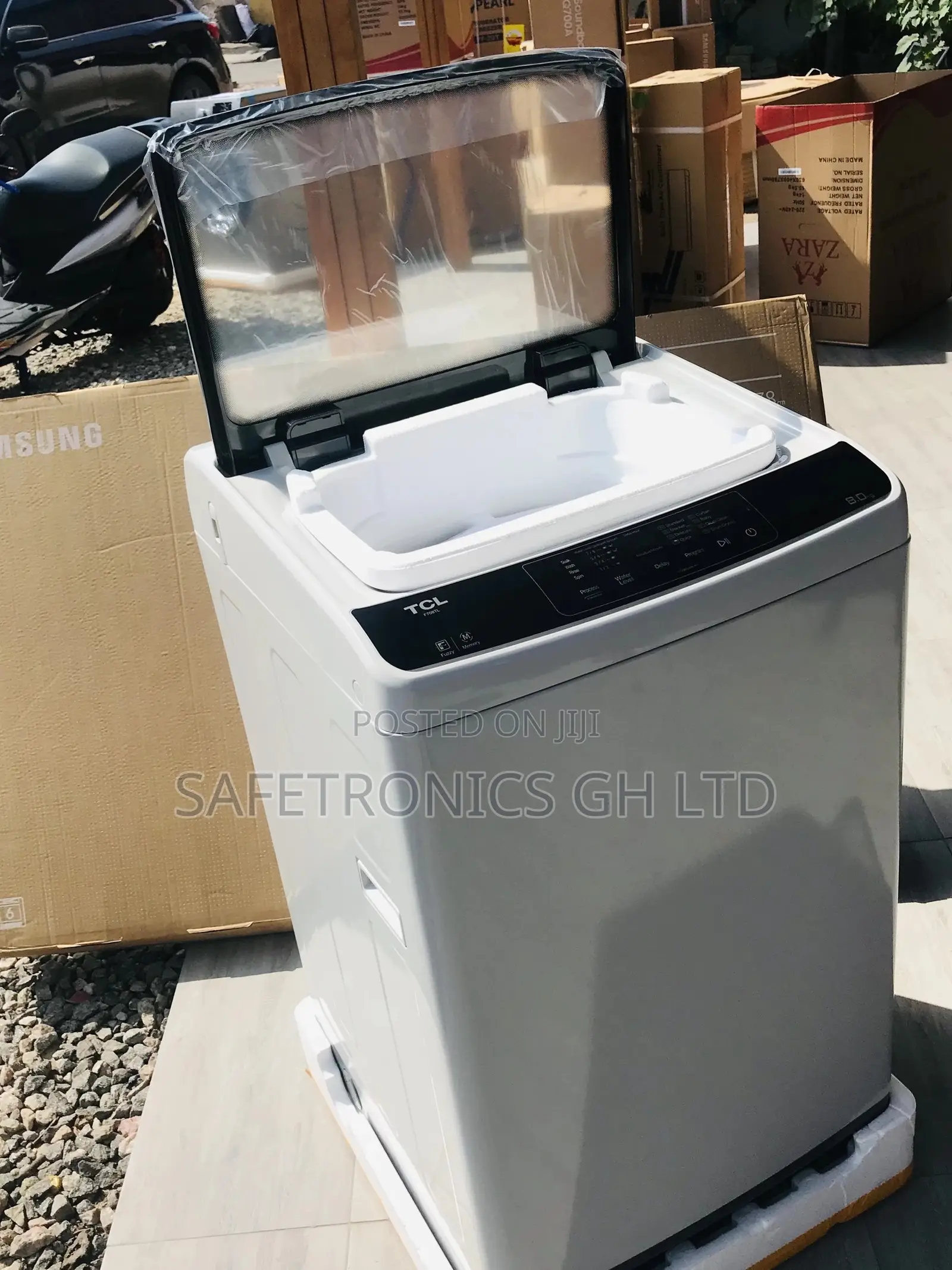 Durable 8kg TCL Topload Washingmachine Semiautomatic