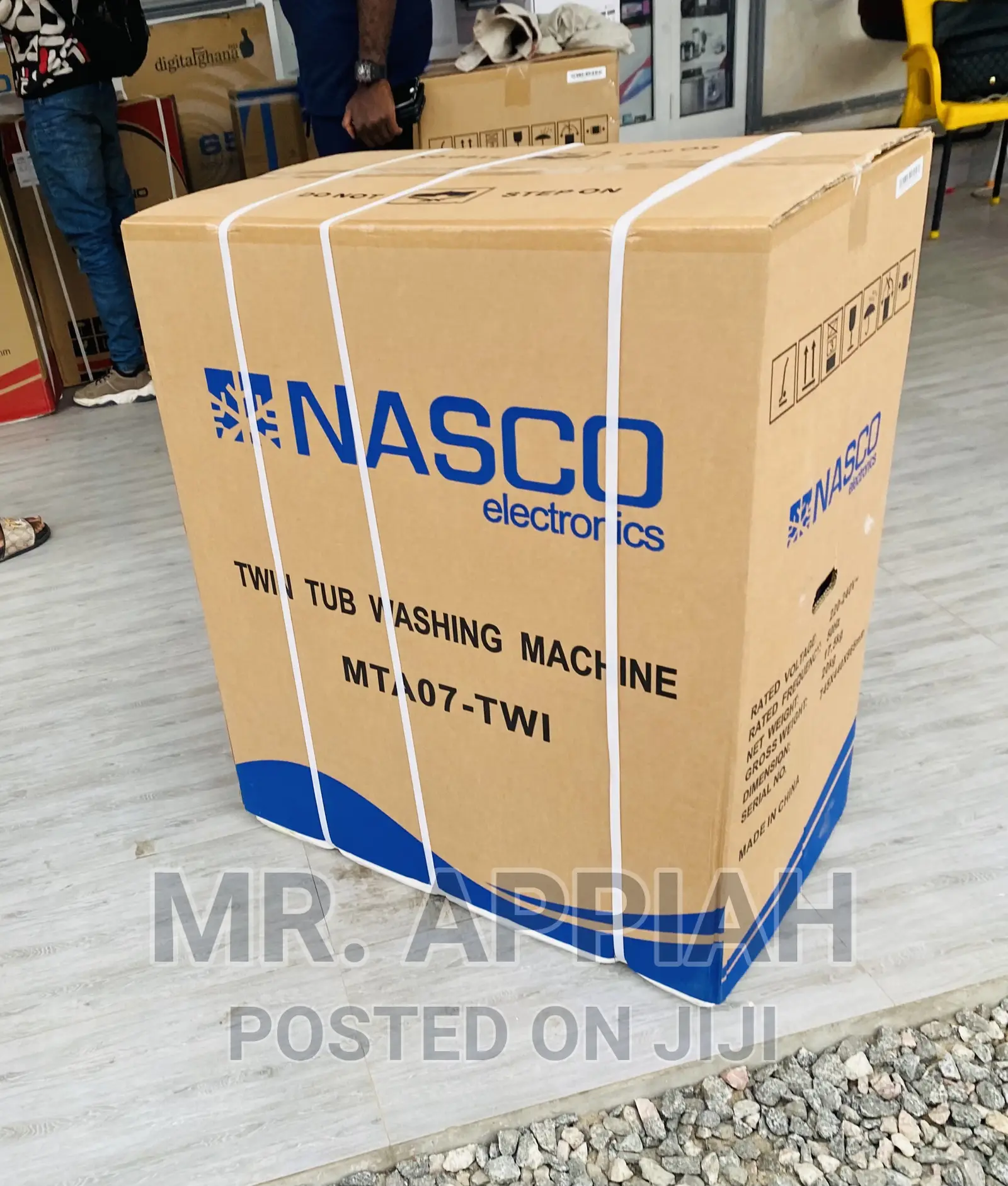 Affordable Nasco 7kg Semi-Automatic Washing Machine