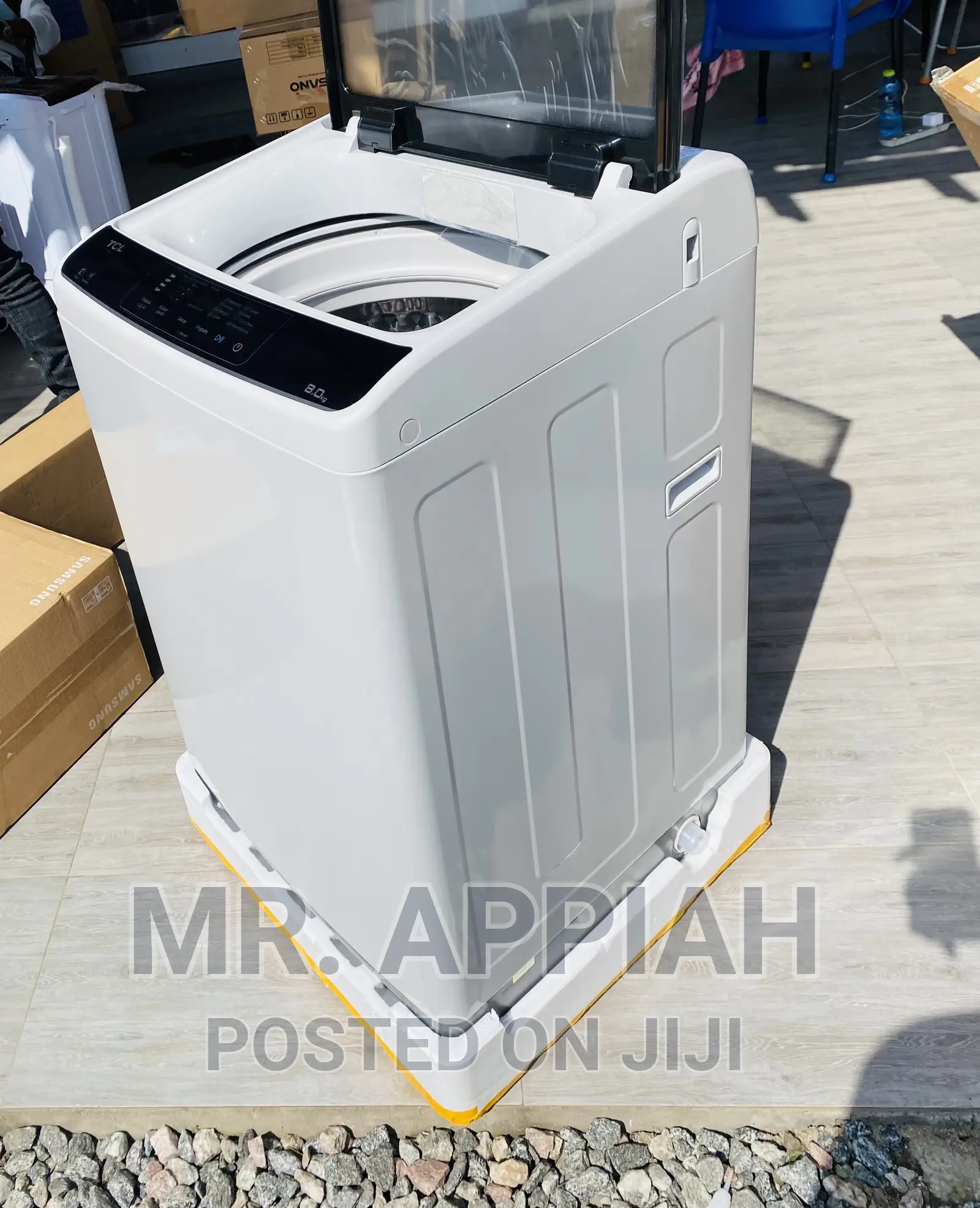 Fast and Durable TCL 85kggf708tl 8kg TopLoad Washingmachine
