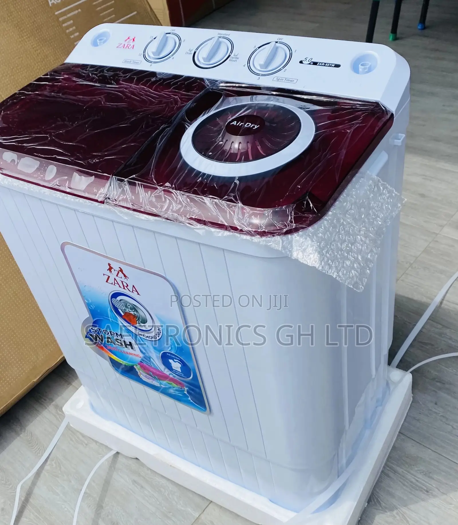 5kg Washingmachine Zara Semiautomatic Topload 