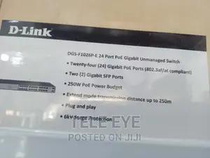 D-Link 24-Port DGS-F102p-E-24 Poe 24port Gigabit Unmanage