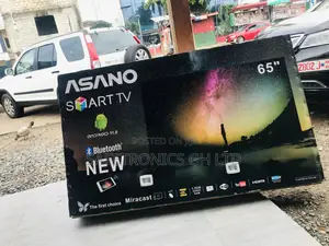 Reliable Clear Glossy Asano 65 Inches LED Smart UHD Tv