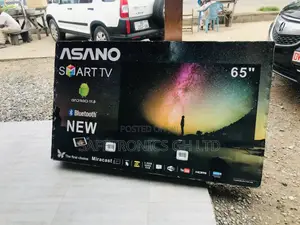 Lastest Smart LED Asano 65 Inches Glossy UHD Tv