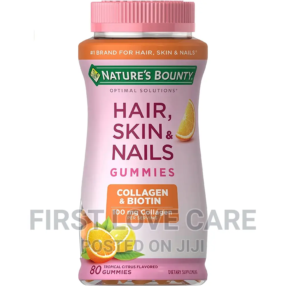 Nature's Bounty Collagen +Biotin 80 Gummies