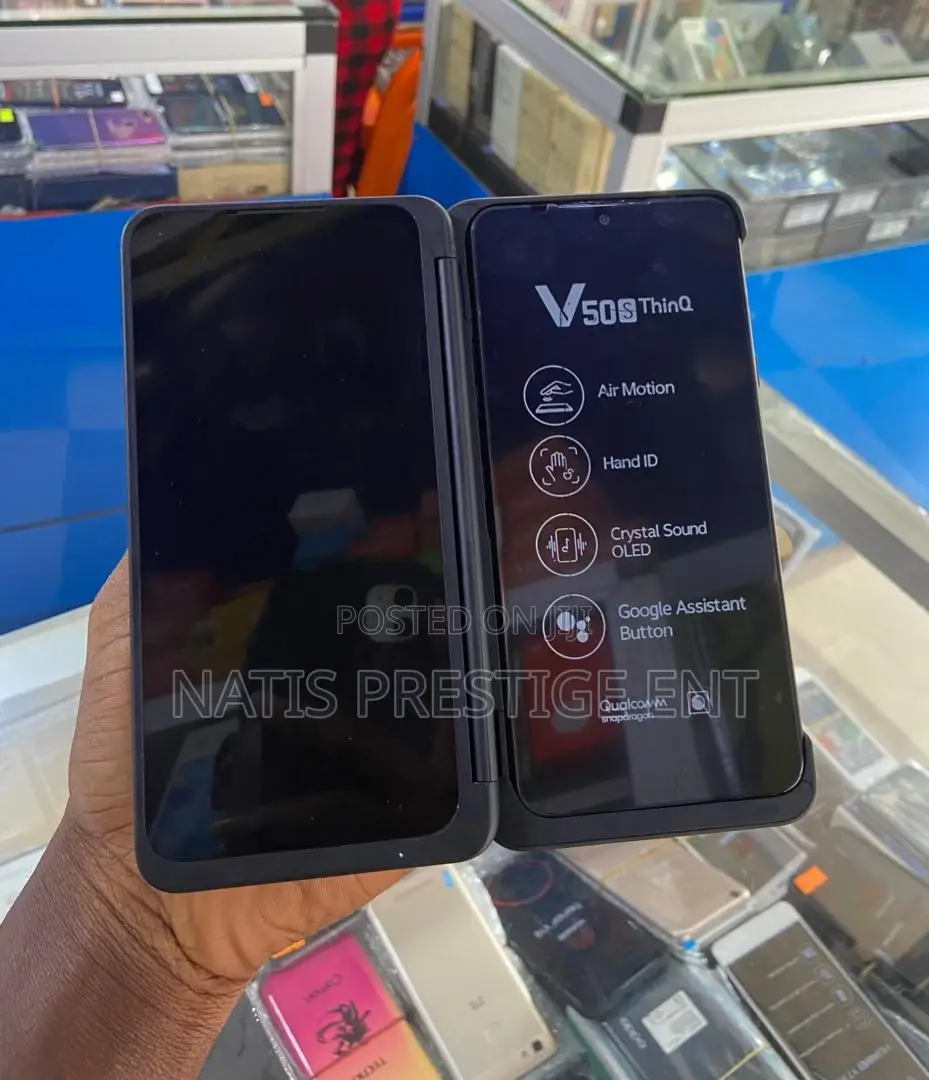 New LG V50S ThinQ 128 GB Black