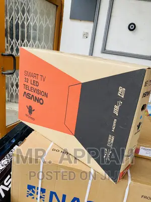 New Asano 32 Inch Smart Digital Satelite(Basic Black)