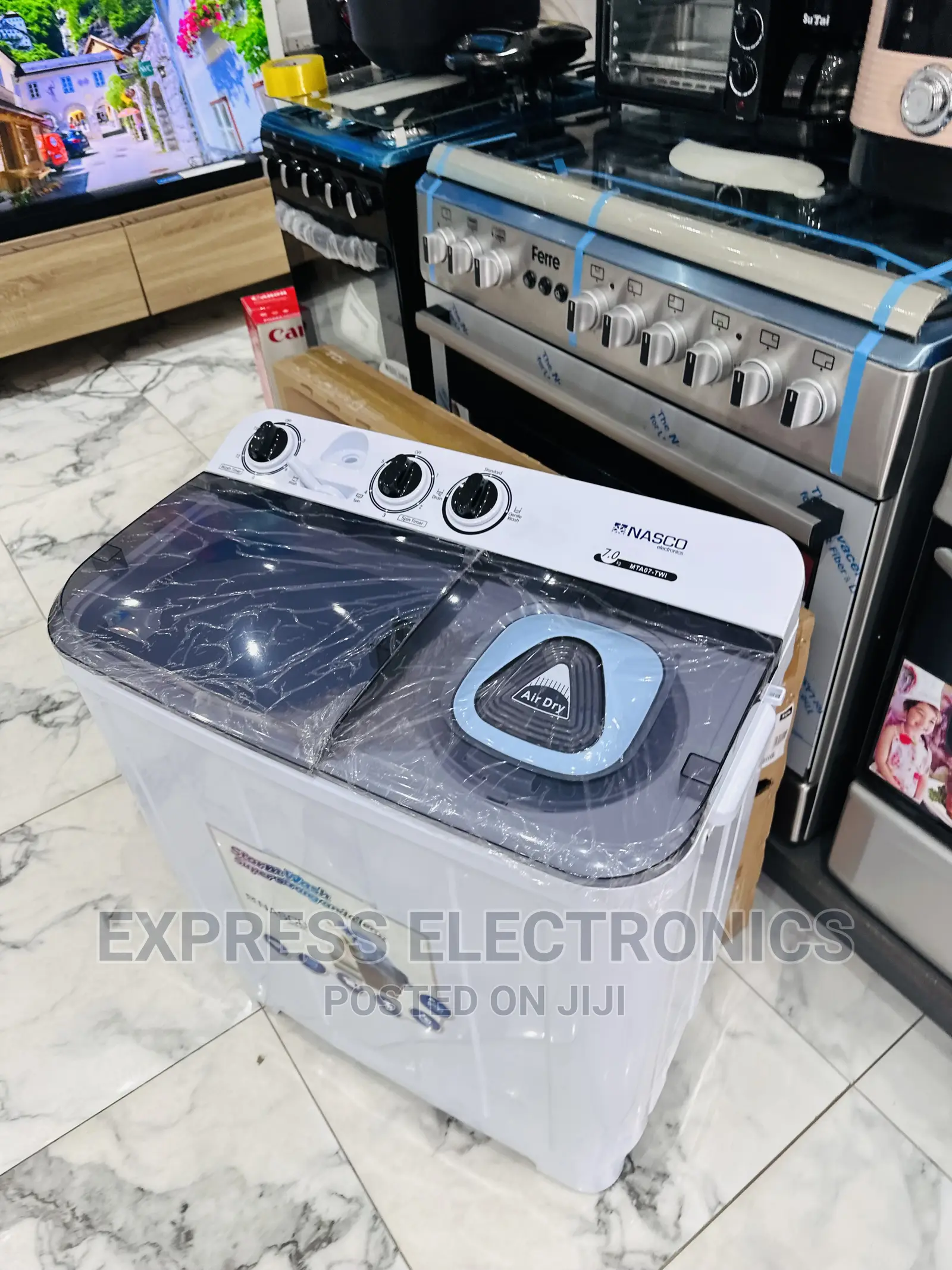 Long Lasting Durability Nasco Topload 7kg WM