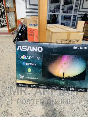 Quality Yet Affordable Asano 50” Uhd Smart Wireless Tv.