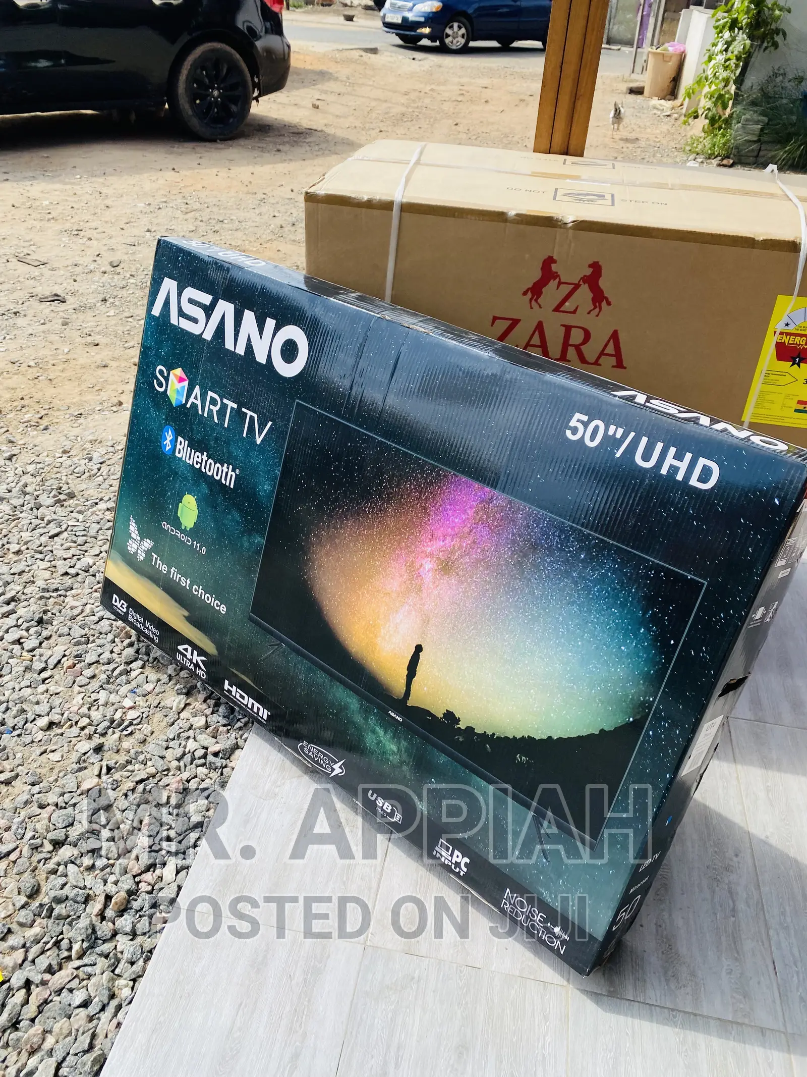 Unique Asano 50” Uhd Smart Wireless Wifi Bluetooth Tv