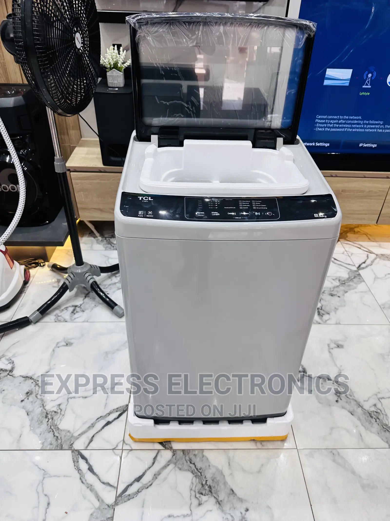 Authentic New TCL Full Auto Washing Machine 8kg Topload