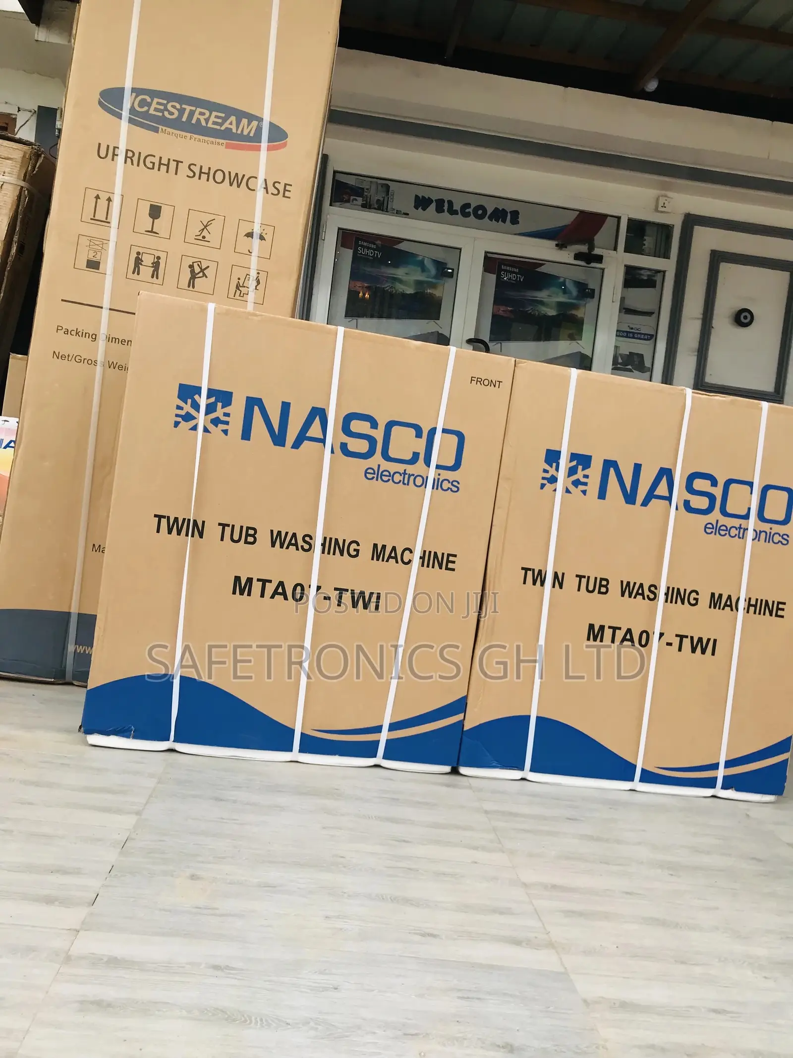 Reliable Washingmachine Semiautomatic Topload 7kg Nasco