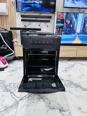 Cool Yourself With Black Volcano Gas Cooker 4burner Oven