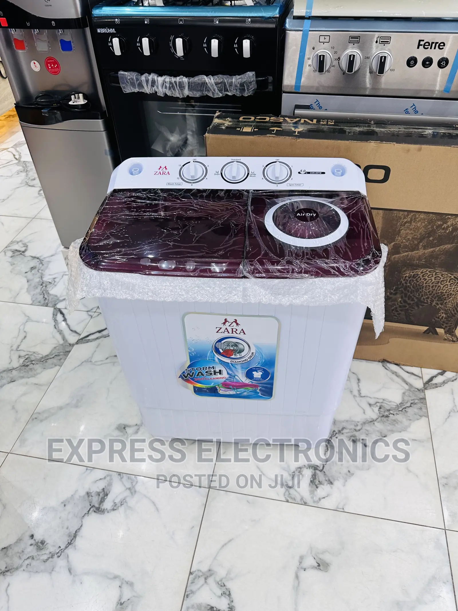 Wash Faster With Zara Topload Washing Machine 5kg