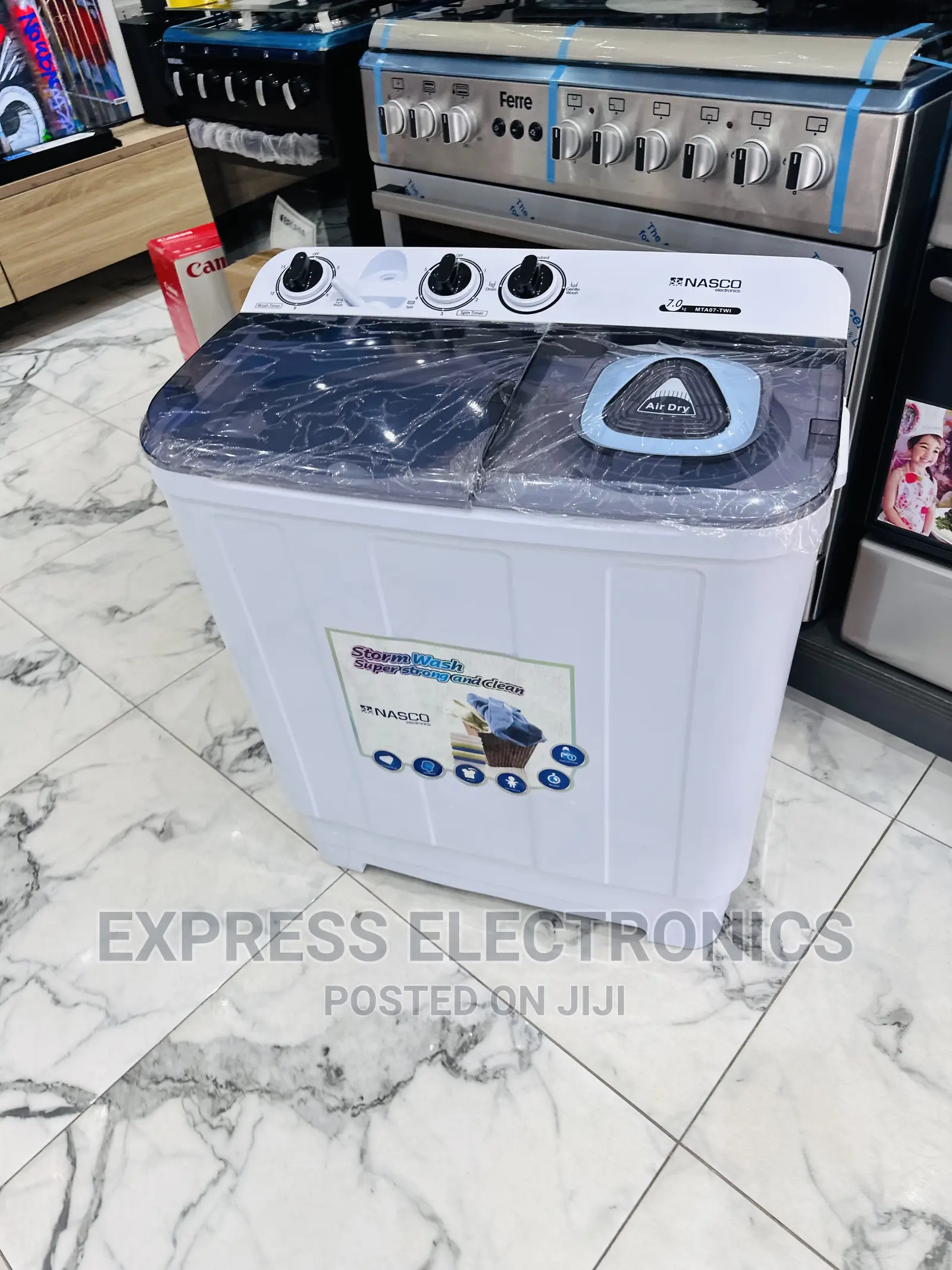 Unique Design Brand New Nasco 7kg Topload Washing Machine
