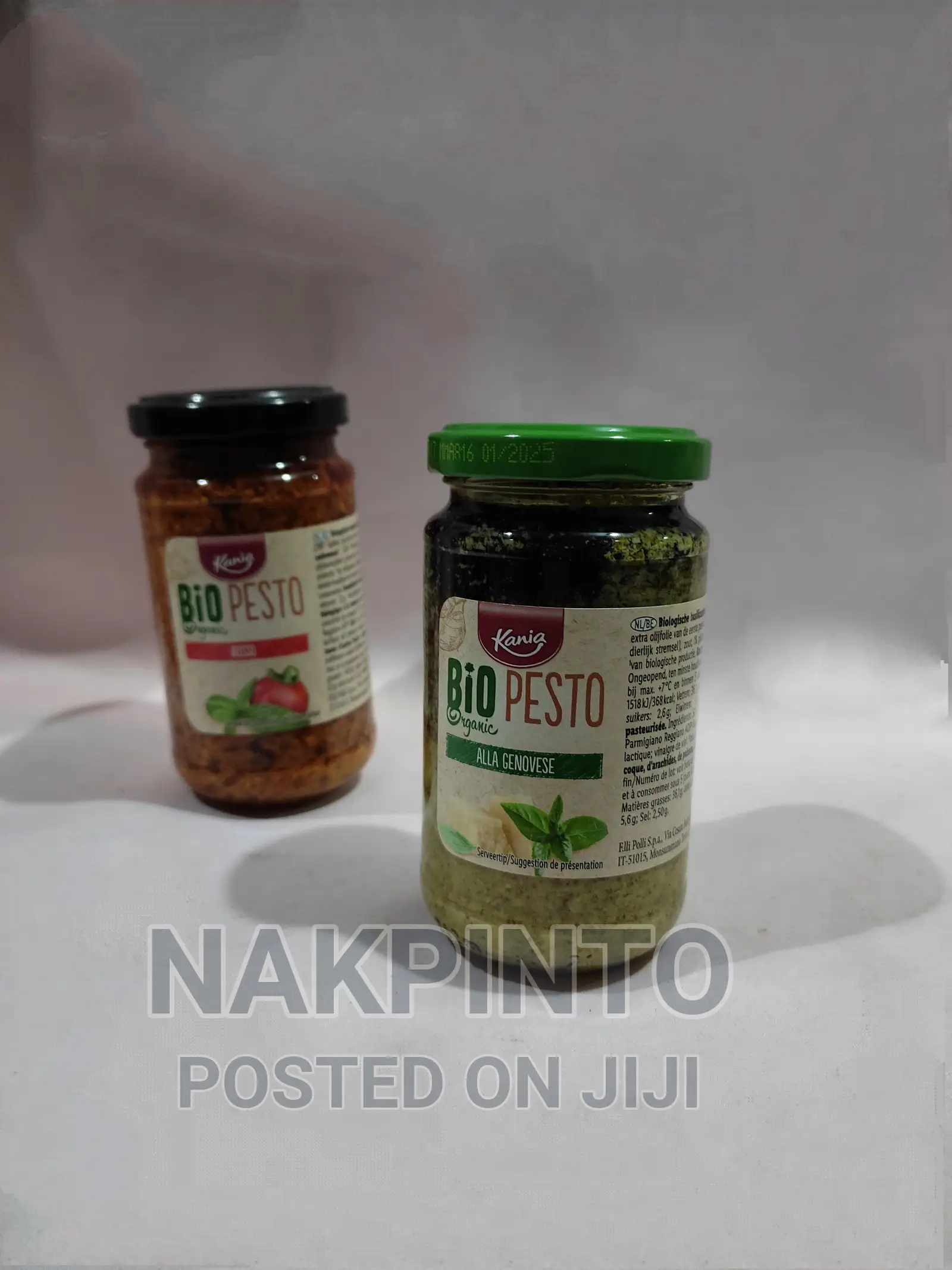 Organic Pesto Sauce ( Rosso. Alla Genovese)