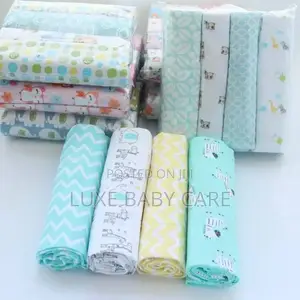4pcs/Pack Cotton Baby Receiving Blanket
