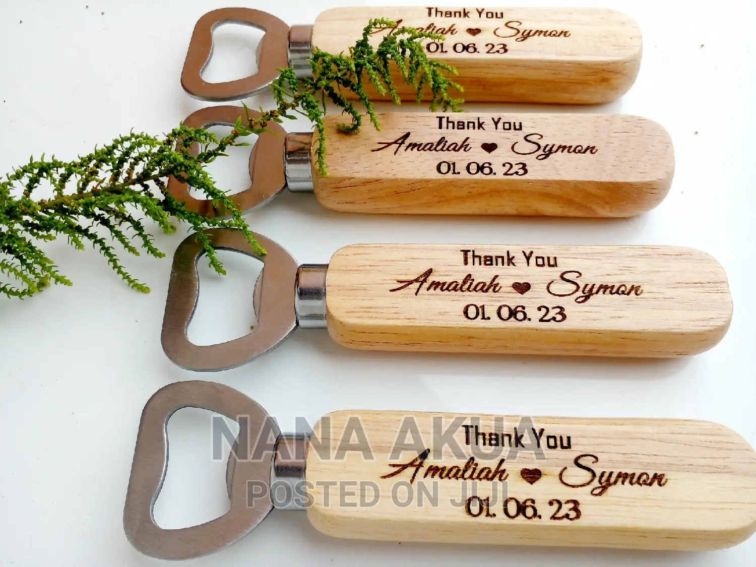 Wooden Bottle Long Openers as Souvenir