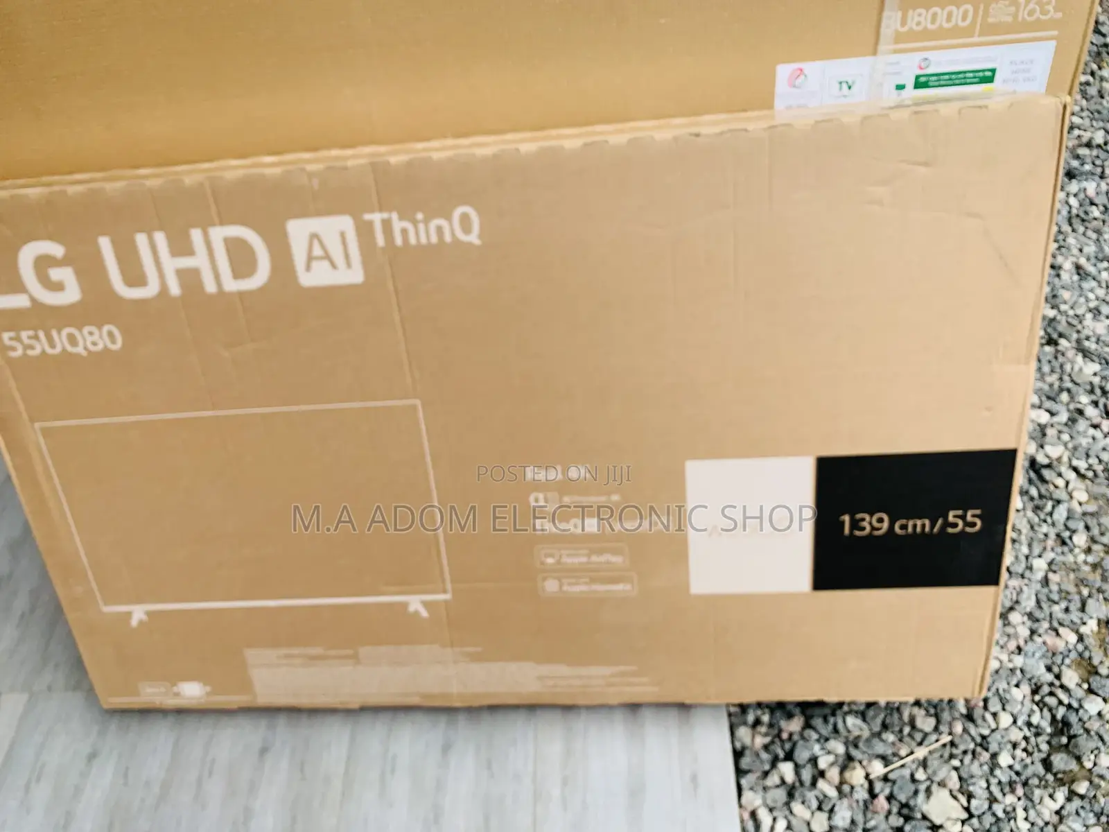 Pick New UHD TV UQ80 55 (139cm) Smart TV