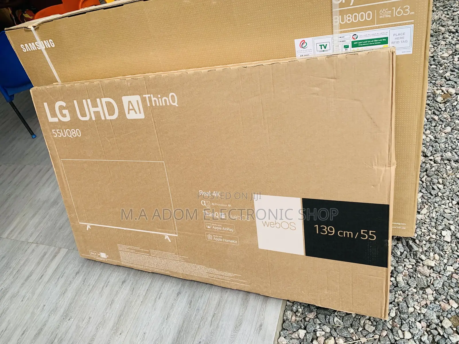 Pick New UHD TV UQ80 55 (139cm) Smart TV