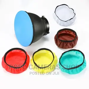 18 Inches 6 Colors Soft Cloth Strobe Gels