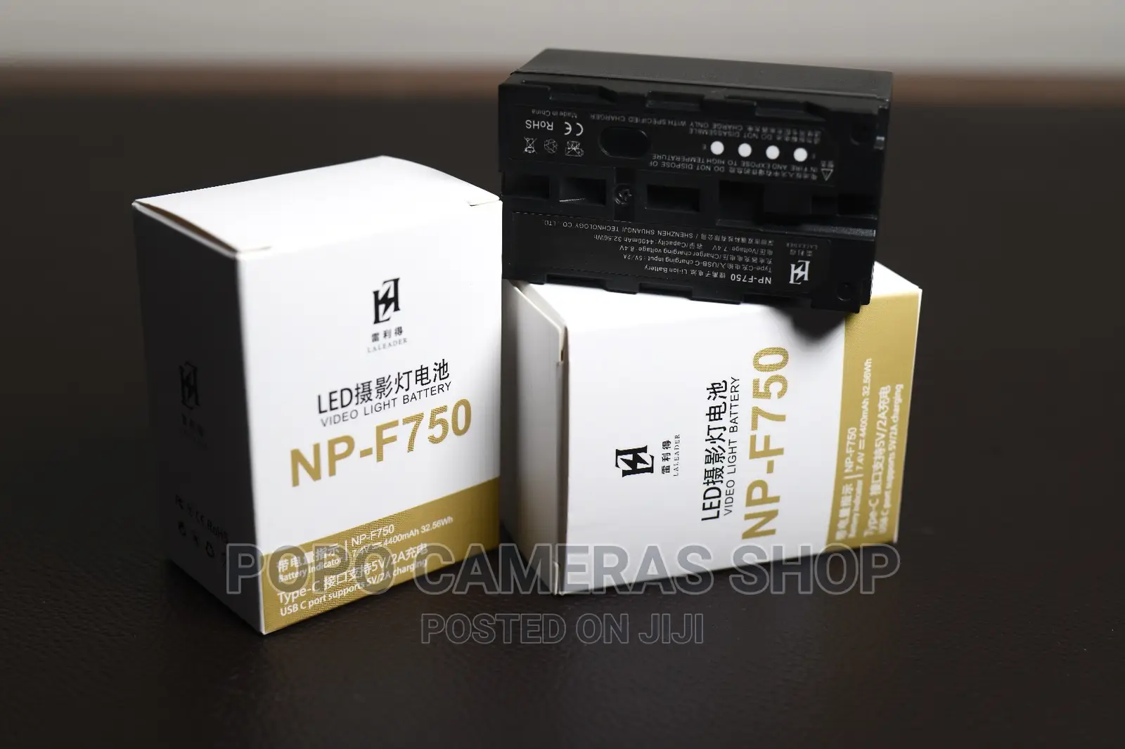Original Laleader NP-F550, NP-F750 and NP-970 Batteries