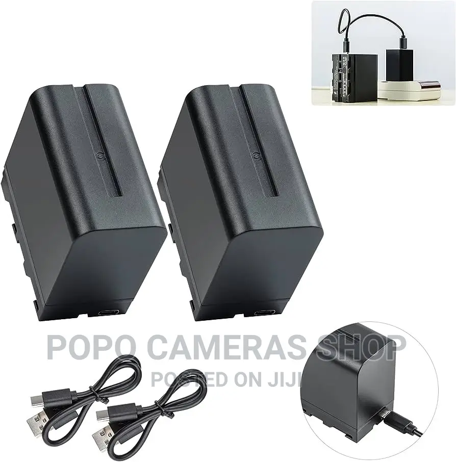 Original Laleader NP-F550, NP-F750 and NP-970 Batteries