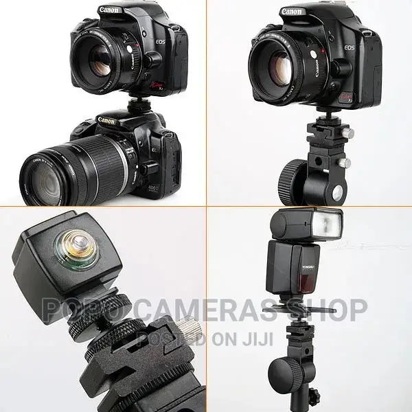 Mini Ball Head Hotshoe Mount Adaptor