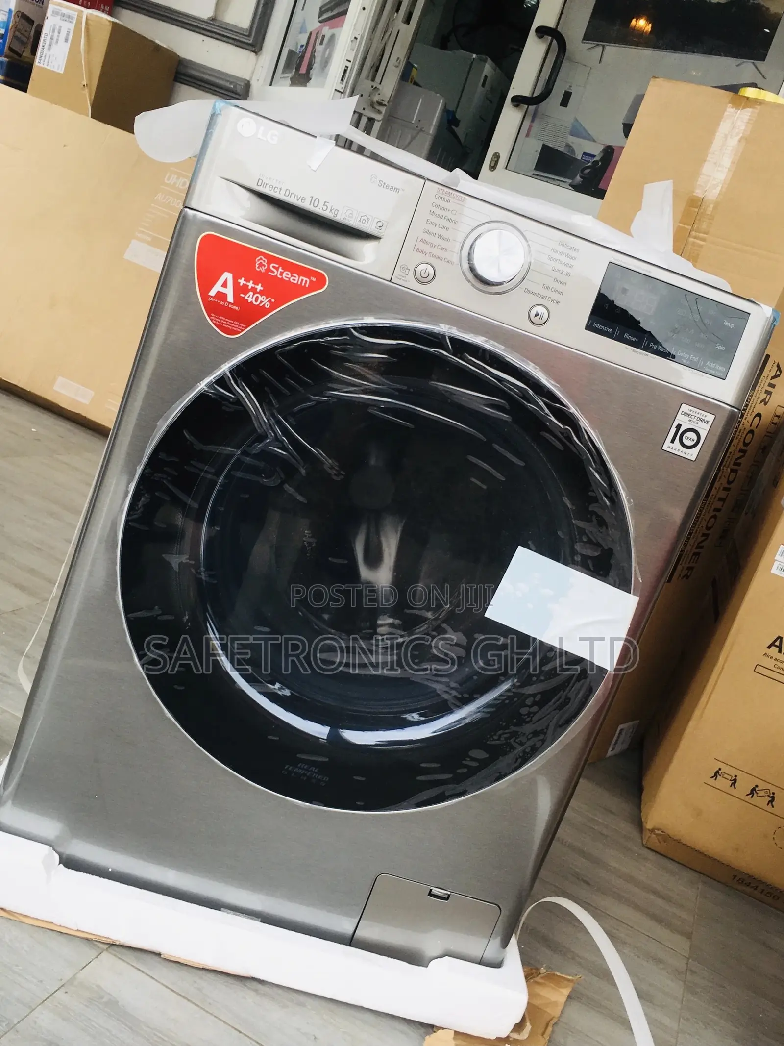Washingmachine Frontload 10.5kg Fullyautomatic Lg