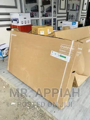 Brand  New Samsung 65 Inch 65CU8002 Uhd Smart Tv(Black) 