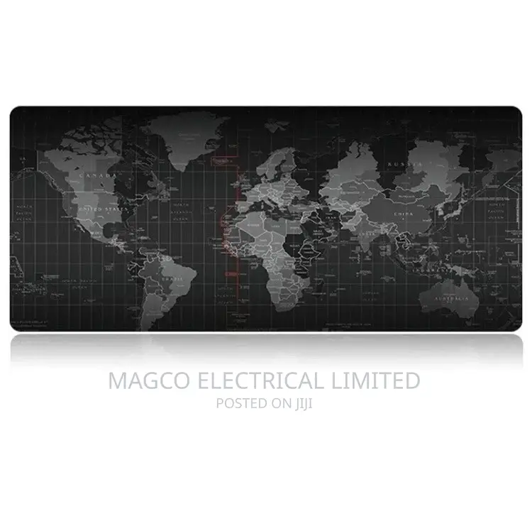 World Map Gaming Mouse Pad