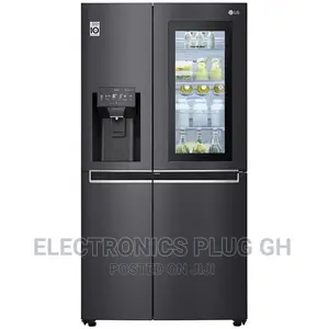LG 674 Litres Instaview Side by Side Refrigerator