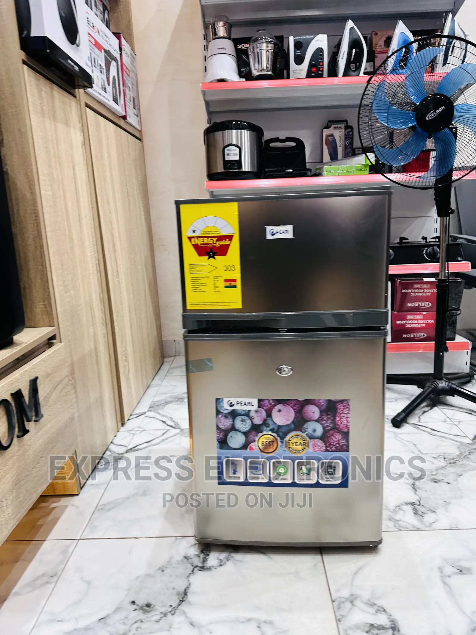 Effective and Reliable Pearl Double Door Fridge 10T