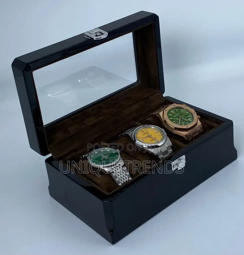 3 Slot Watch Box Organizer