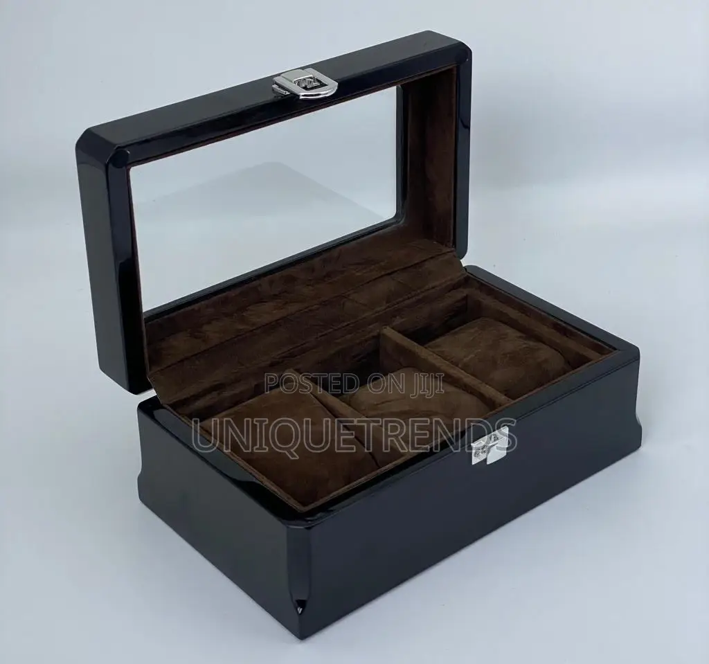 3 Slot Watch Box Organizer