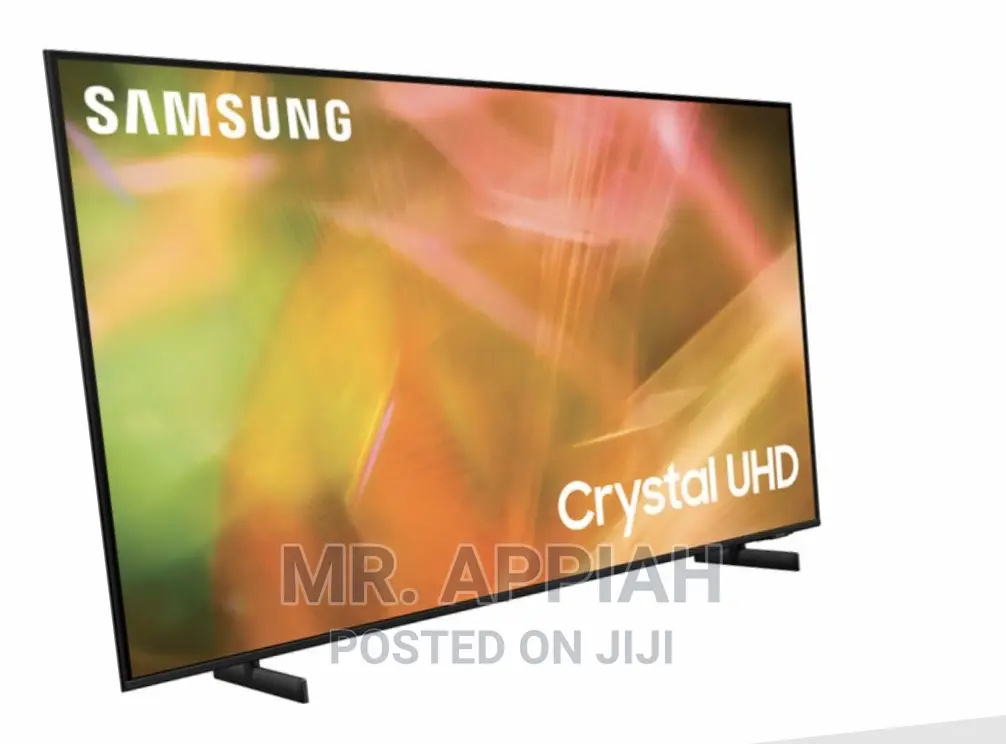 Brand  New Samsung 50 Inch 50AU8000 Uhd Crystal Tv(Black).