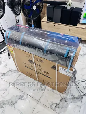 Black Lg Dual Inverter Artcool 2.5hp Split AC Big Motor