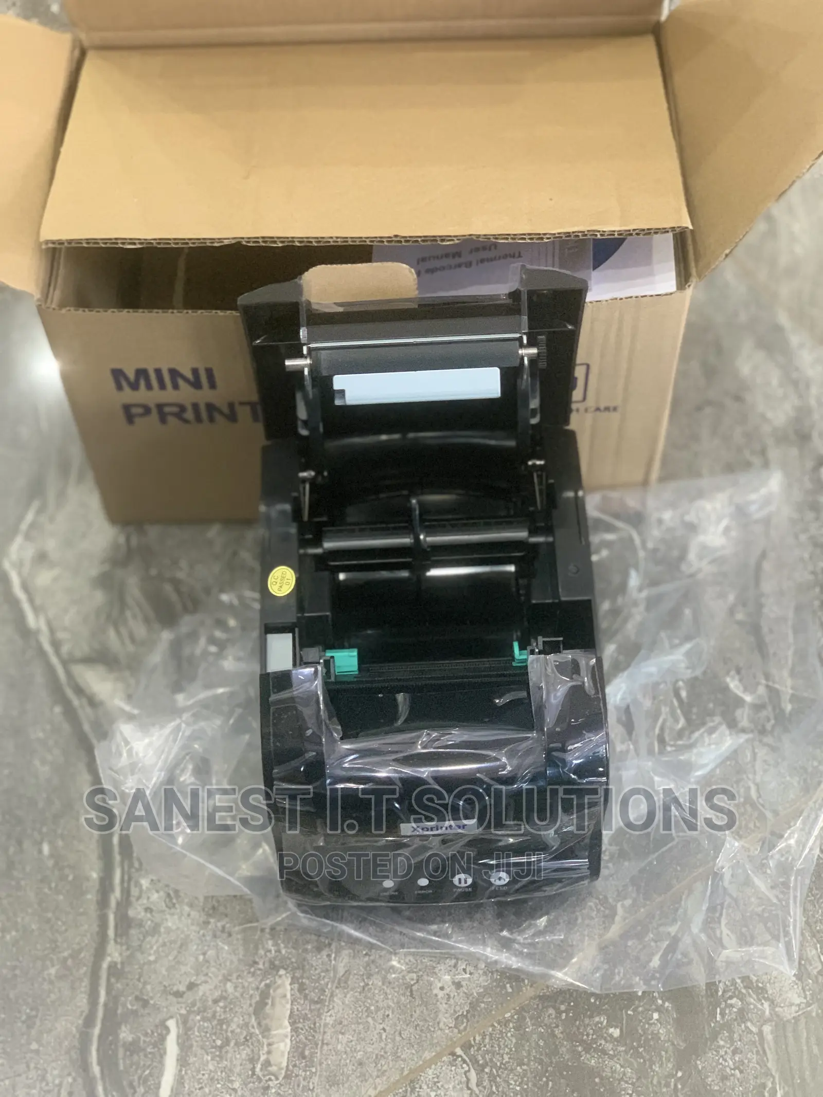 Barcode Label Qr Code Printer