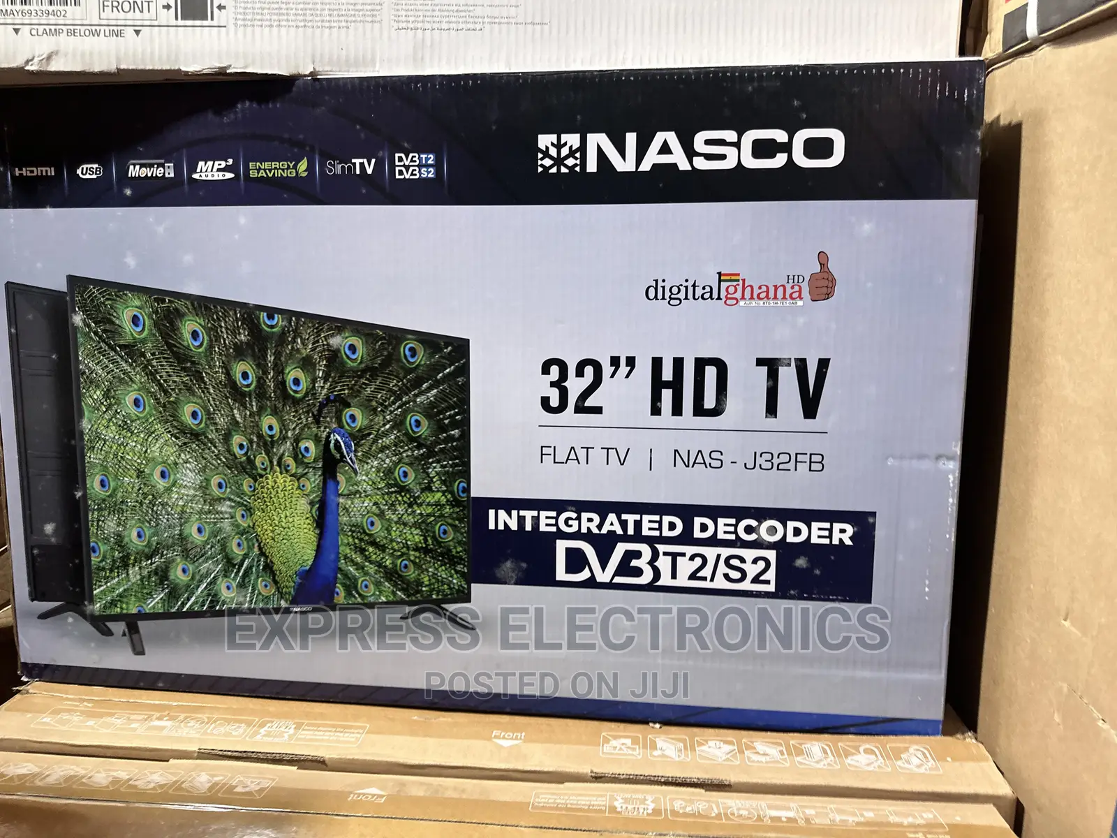 Experience the Real Sound With Nasco 32”Fhdsatellite Digital