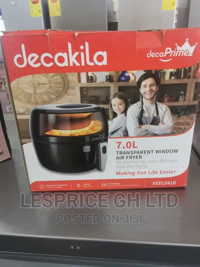 Led Display Decakila 7.0L Air Fryer