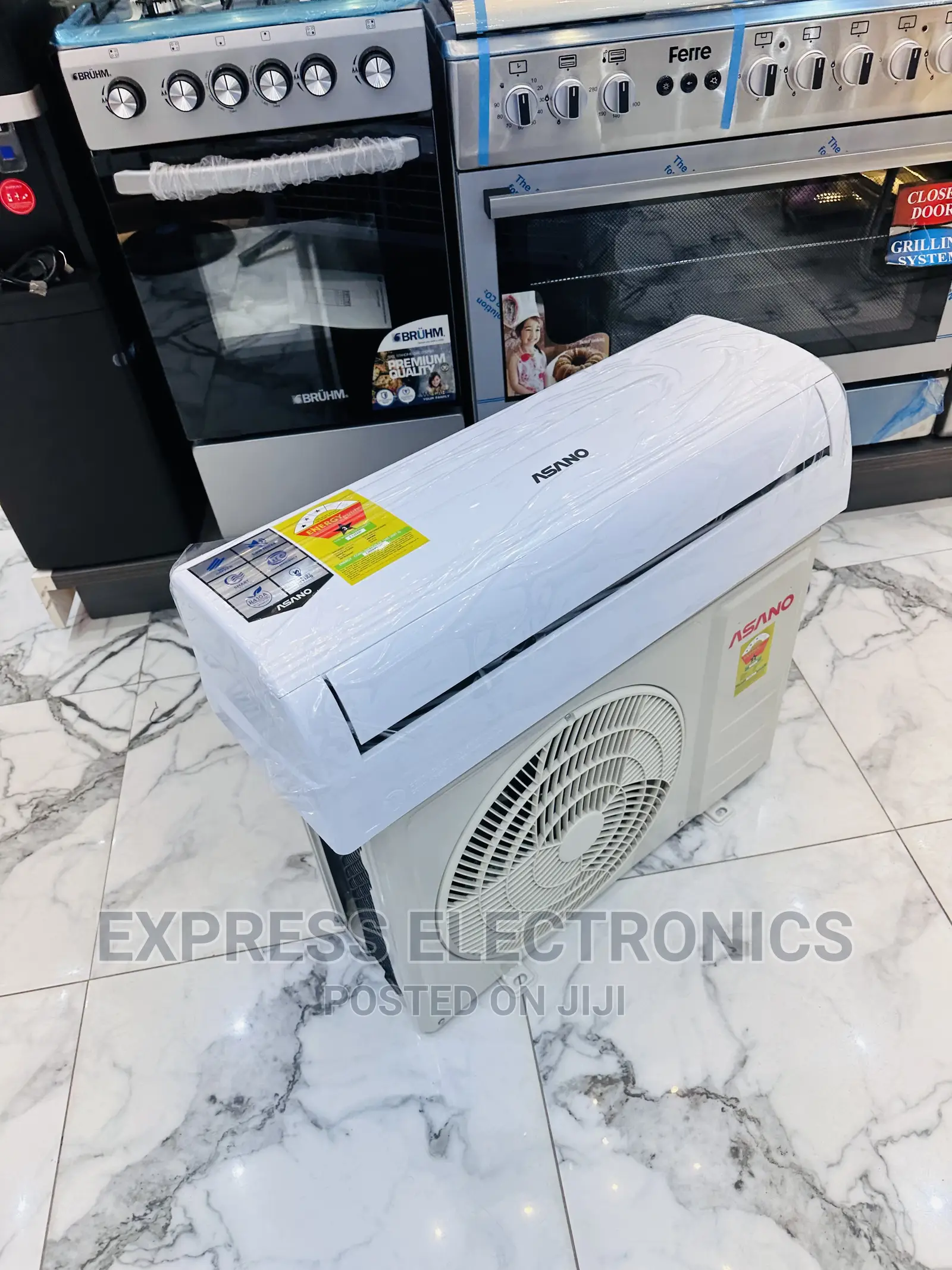 Text Us for Your Asano R410 Gas 1.5hp Split AC White